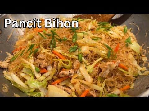 Easy Stir-Fry Noodle Dish | Filipino Pancit Bihon Recipe