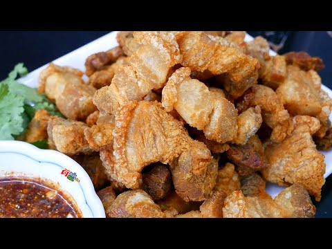 สามชั้นทอดกรอบ มันมากกว่าหมูกรอบ พองฟูกรอบได้ดั่งใจ ทำได้เองไม่ยากเลย