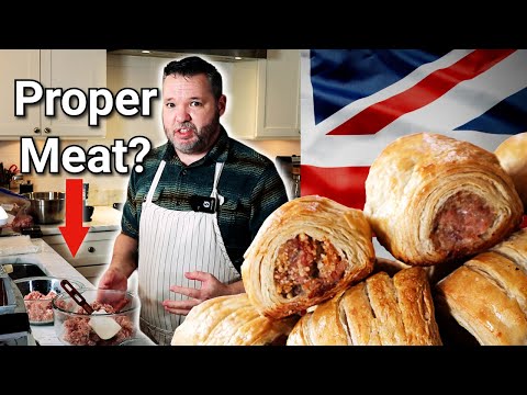 An American Tries To Make British Sausage Rolls From Scratch