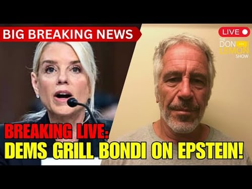 HOT TOPICS | Breaking Live: Pam Bondi Faces Questions About Epstein Files!
