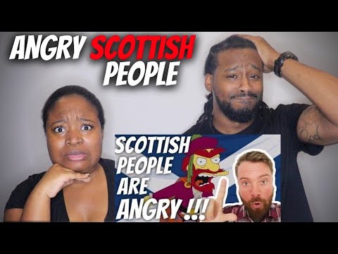 SCOTTISH PEOPLE ARE ANGRY! American Couple Reacts "10 Things You Must Know About Scottish People"