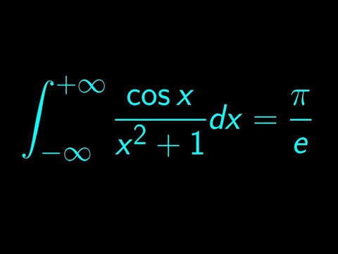 One of the most beautiful calculus results you'll see! Solved using the Laplace transform