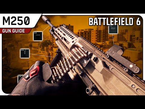 The M250 is Insanely Powerful at Long Range in Battlefield 6!