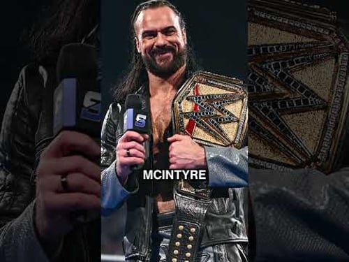 SAMI ZAYN IN THE RUMBLE OR VS DREW MCINTYRE #wwechampion #prowrestling #santizap