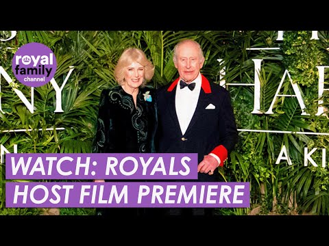 WATCH: King Charles and Queen Camilla Host First Ever Windsor Castle Film Premiere
