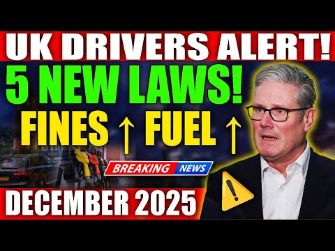 🚗 December 2025 Driving Law Changes UK – 5 New Rules That Will Cost Drivers More