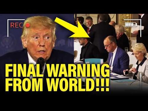 World Leaders give FINAL WARNING to Trump on CATASTROPHIC WAR!!