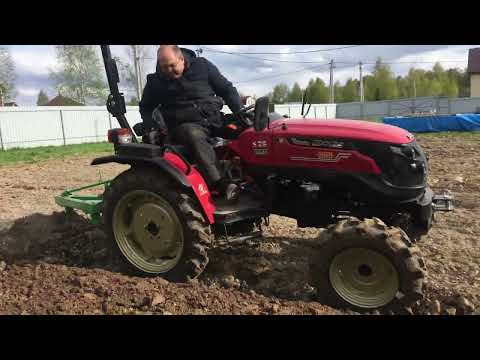 Тест-драйв минитрактора Solis 26 Gold пашем!!!! По вопросам приобретения звоните 89261650087