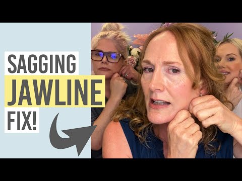 SAGGING JAWLINE FIX!