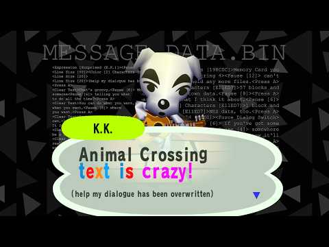 The Immense Dialogue of Animal Crossing