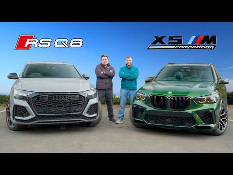 Audi RSQ8 vs BMW X5M | The Ultimate Battle! | Driven+