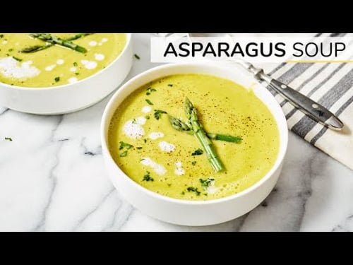 ASPARAGUS SOUP | easy vegan recipe