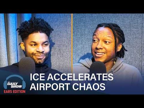 ICE Makes TSA Delays Even Worse & GOP Is Desperate to Label Iran a "Win” | The Daily Show