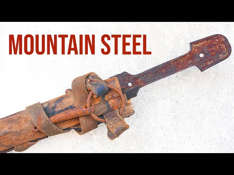 Restoration of Rusty Dagger: Caucasian Highlander Riderβs Gear