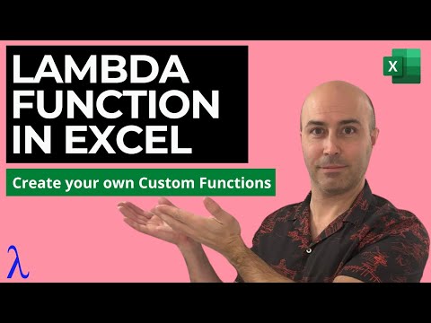 LAMBDA Function in Excel (CUSTOM Excel Formulas 😮)