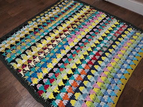 DON'T RUSH to get rid of OLD or UNWANTED CLOTHES!!! We're knitting a WONDERFUL RUG (runner).