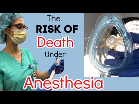 REAL ANESTHESIOLOGIST discusses the RISK of DYING Under General Anesthesia