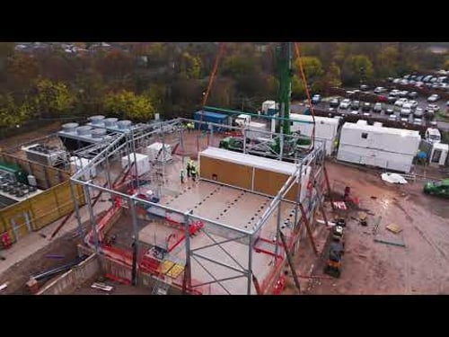 Isambard-AI: Timelapse of Modular Data Centre installation
