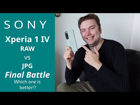 Xperia 1 IV - Raw vs Jpg - The final battle!?