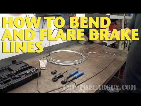 How To Bend and Flare Brake Lines -EricTheCarGuy