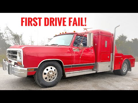 We Drove a Rare Cummins MINI SEMI Parked for 17 Years… Big Mistake
