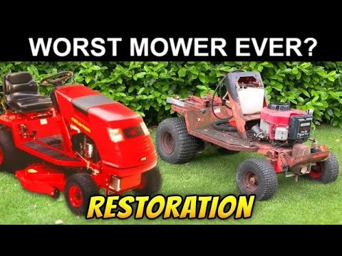 Restoring the WORST Mower Ever? | Countax K18 RESTORATION - Part 1