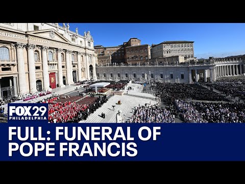 FULL: Pope Francis' funeral and procession to burial site