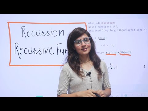 Recursion & Recursive Functions in C++ | C++ Programming Course for Beginners | Lecture74