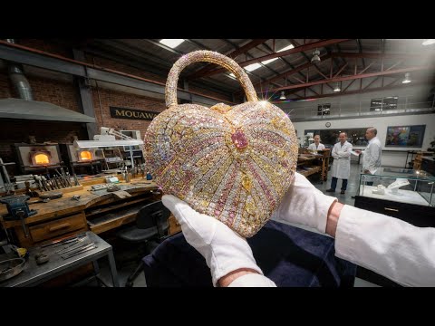 World's MOST EXPENSIVE $3.8 Million Diamond Bag Is Crafted Inside Mouawad's Workshop