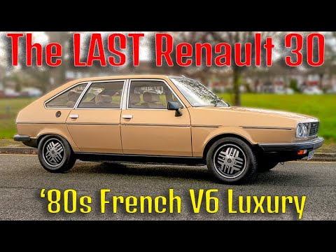 ‘80s Luxury meets tech- the last Renault 30 in Britain