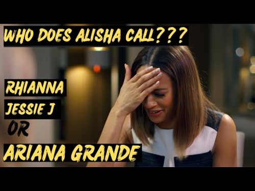 Alisha Dixon has the difficult choice from Rhianna, Jessie J and Ariana Grande