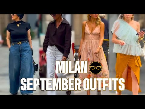Early Fall Fashion in Milan | Street Style & Outfit Ideas