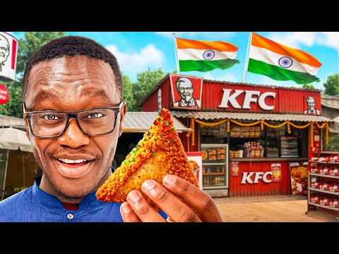 BLACK MAN TRIES INDIAN KFC