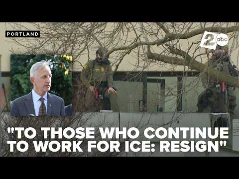 Portland mayor says 'to those who continue to work for ICE: Resign'
