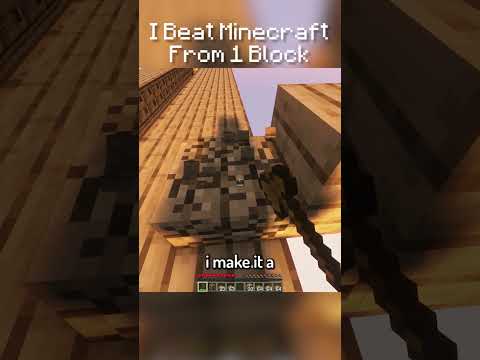 Part 18. I Beat Minecraft From 1 Block