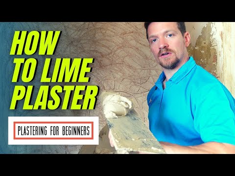 How To Lime Plaster A Wall FOR BEGINNERS | Full Process START TO FINISH!