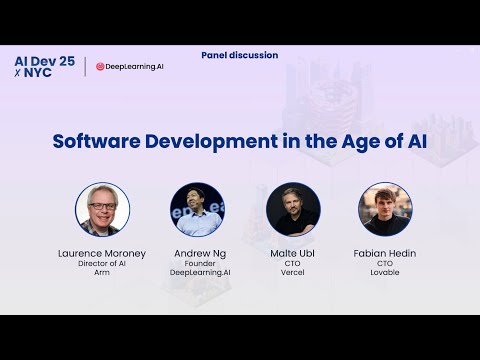 AI Dev 25 x NYC | Panel Discussion: Software Development in the Age of AI