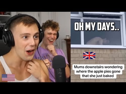 Americans React to Funny British Video Clips