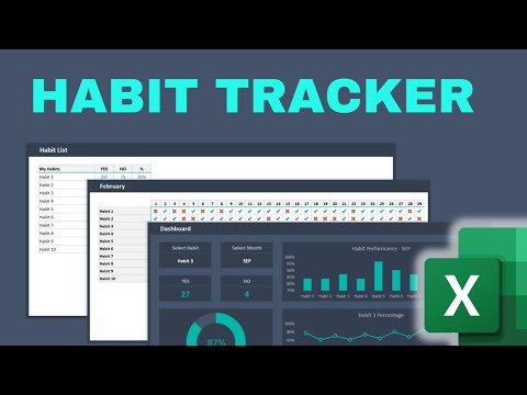 How to Build a Habit Tracker in Excel
