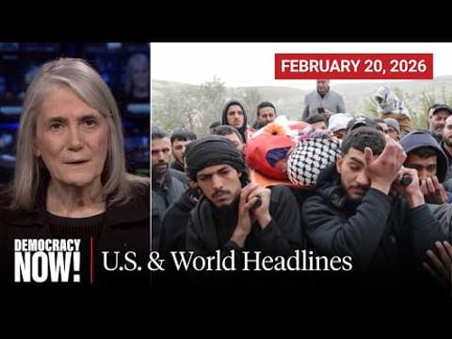 Top U.S. & World Headlines — February 20, 2026