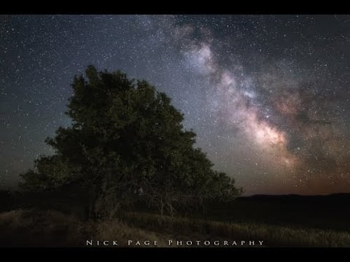 Astrophotography tutorial. How to photograph the milky way