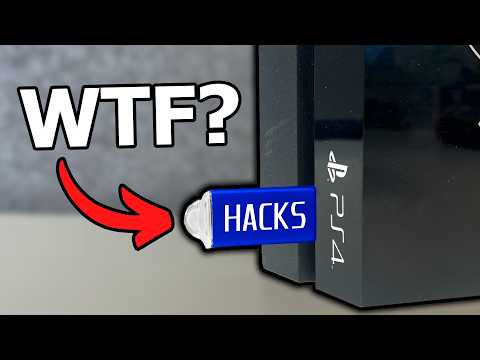 Using a $19 HACKED USB on my PS4… WHAT HAPPENS?