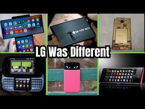 The 12 Craziest LG Phones You Can’t Believe Were Real