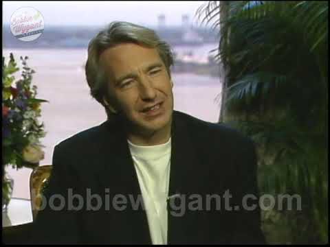 Alan Rickman "Robin Hood: Prince of Thieves" 1991 - Bobbie Wygant Archive