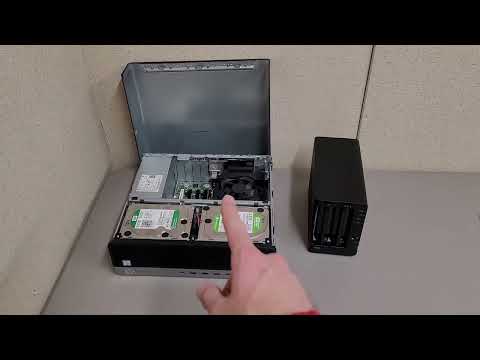 Quick comparison of power draw and cost of a used HP 800 G3 SFF verses Synology DS216 NAS