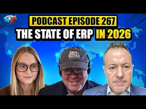 Podcast Ep267: SAP Partnering With Open Data, State of ERP in 2026, ERP Vendor Blame