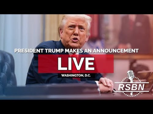 LIVE: President Trump Makes an Announcement from the Oval Office - 01/29/26