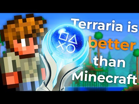 Is Terraria Better Than Minecraft? I Got The Platinum Trophy To Find Out!