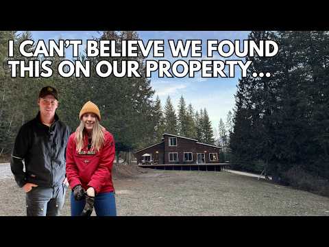 We Had No Idea This Was On Our Land… | We Bought a 1980s House with Everything Included