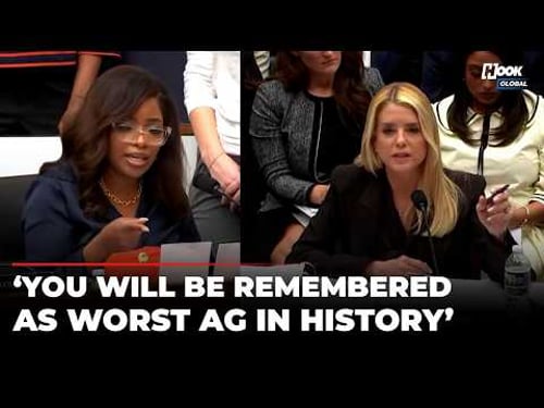 Jasmine Crockett Refuses To Ask Question To Pam Bondi In Congress, Instead Gives Her An Earful